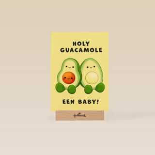 Zwangerschap kaart holy guacamole