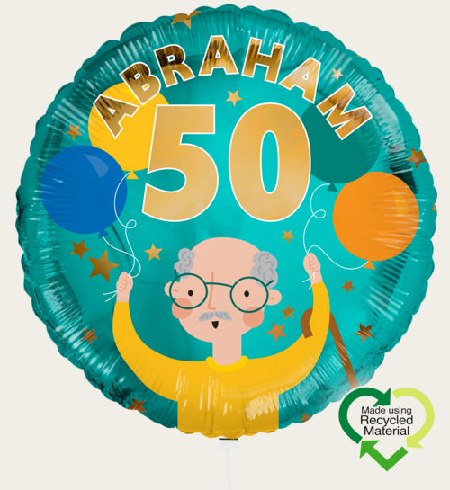 Ballon 50 Abraham Groen Goud  Eco