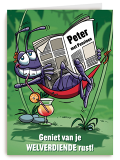 met pensioen geniet van je welverdiende rust