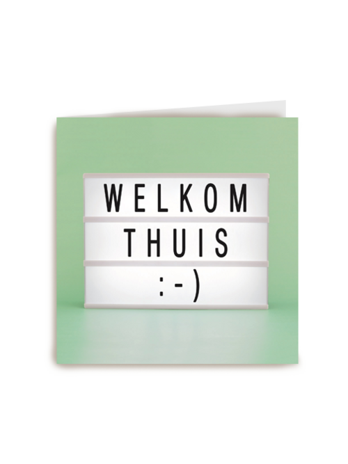 welkom thuis lightbox