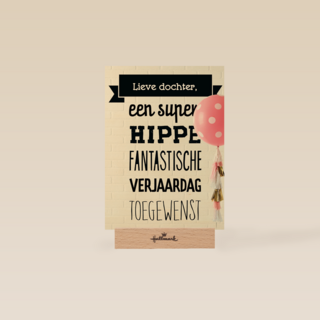 super hippe fantastische verjaardag