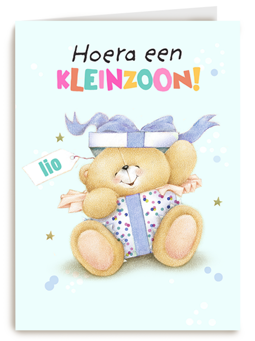 Forever Friends Hoera een kleinzoon