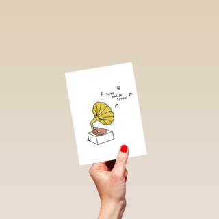 Verjaardagskaart Lang Zal Je Leven Muziek