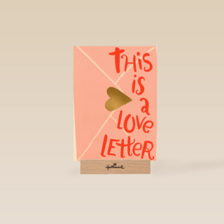 This is a love letter