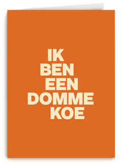 Ik ben een domme koe AndC