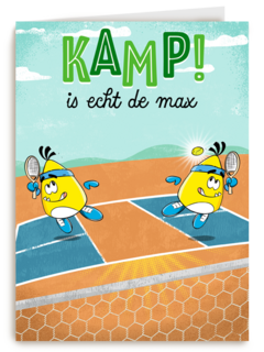 Sporta kaart Kamp is echt de max