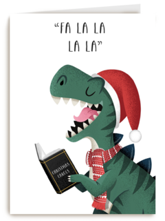Trex zingt kerstliedjes