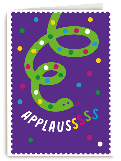 Kinderpostzegels - Applaus