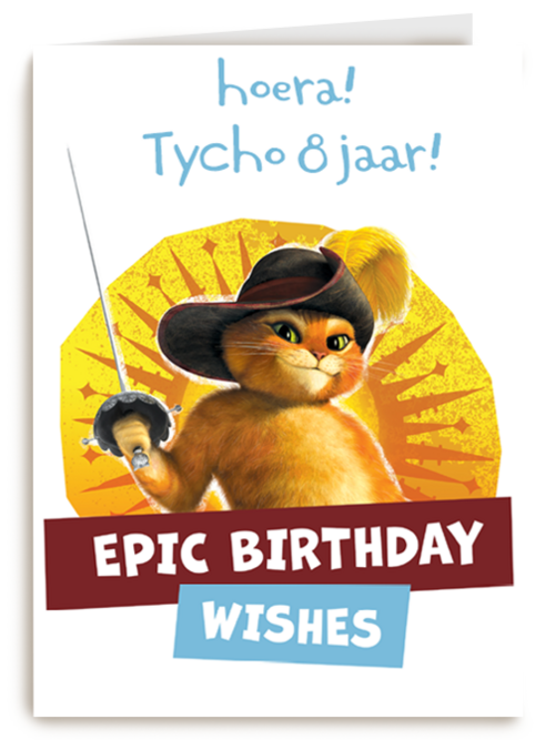 Puss in boots epic birthday wishes