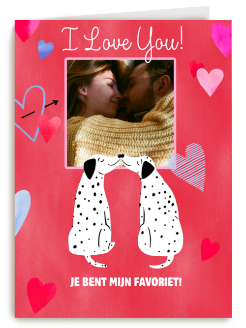 Jij bent mijn favoriet fotokaart