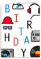 Happy birthday dj kaart