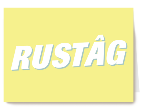 zomaar kaart beterschap rustag dialect dialecten staykation