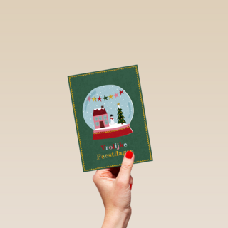 Kinderpostzegels - Snowglobe