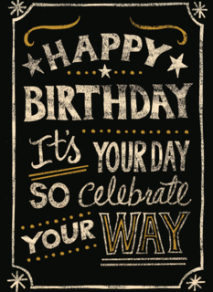 celebrate your way