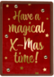 kerstkaart have a magical xmas time