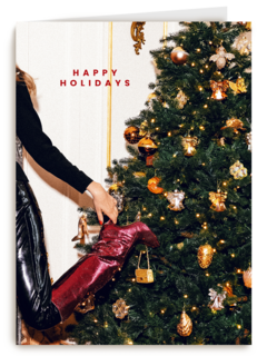 Vondels kaart happy holidays