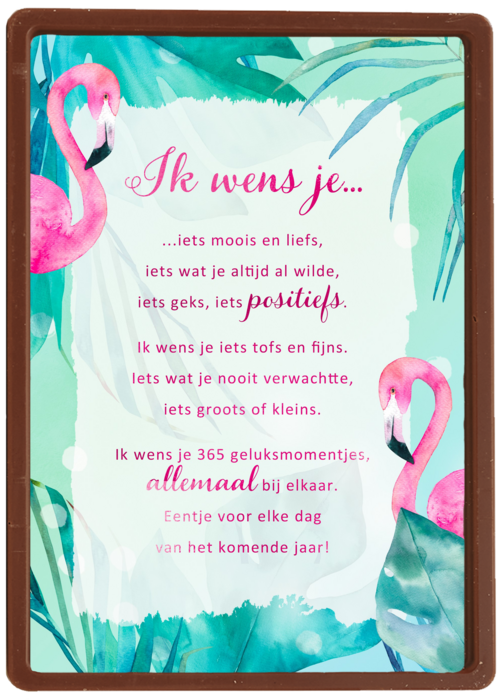 Verjaardagskaart vrouw klassiek Ik wens je More than Words