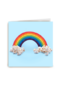 regenboog met wolken