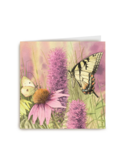 bloemen en vlinders