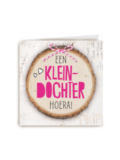 boomstam een kleindochter geboren