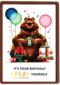 folio bear its your birthday treat yourself
