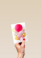 van harte met deze roze ballonnen