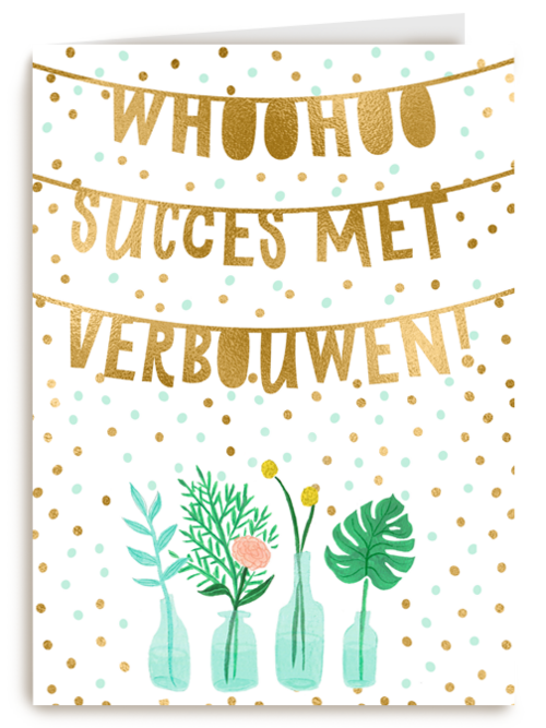 verbouwing kaart succes met verbouwen