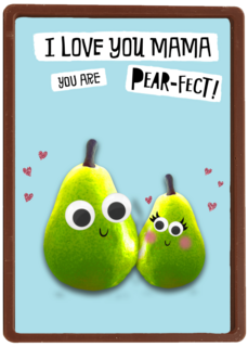 moederdag kaart mama you are pear fect