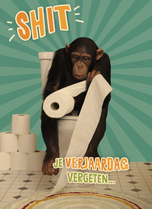 shit je verjaardag vergeten