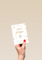 Gefeliciteerd gedoopt confetti