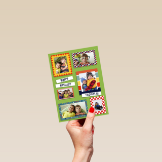 Verjaardag Jongen Foto Collages