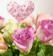 Moederdag Brievenbusbloemen Pastel Crush