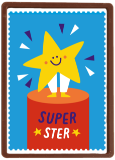 Kinderpostzegels - Superster