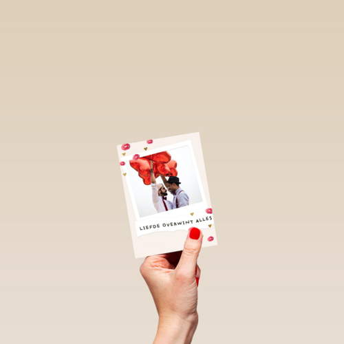 valentijnskaart foto liefde overwint alles