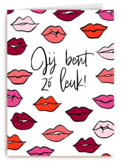 Valentijn kusjes jij bent zo leuk