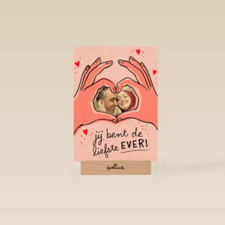 fotokaart Jij bent de liefste ever
