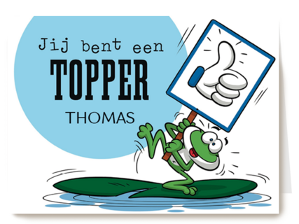 funny mail jij bent een topper