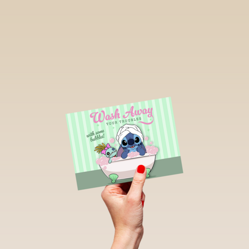 Stitch Wash away your troubles