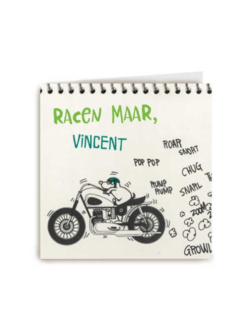 rijbewijs geslaagd racen maar