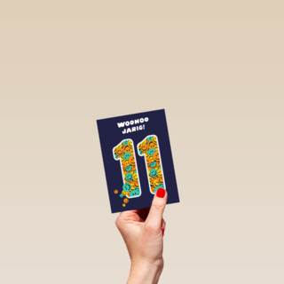 Woohoo jarig 11 jaar
