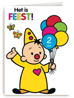 het is feest met bumba ballonnen