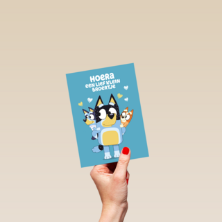 Bluey Lief Klein Broertje