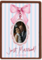 Just Married Fotokaart Strik