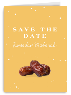 ramadan kaart save the date ramadan mubarak