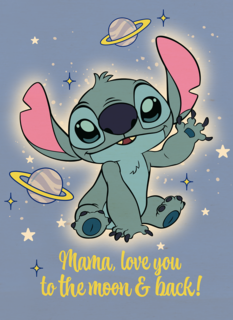 Stitch Mama Love You Moon 