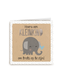 hoera een kleinzoon olifantje