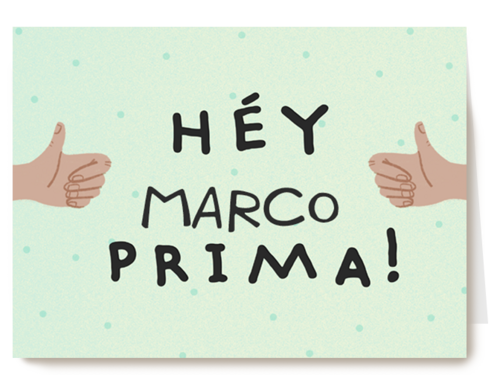 geslaagd kaart hey prima