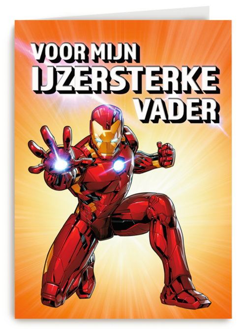Vaderdagkaart Ironman voor mijn ijzersterke vader