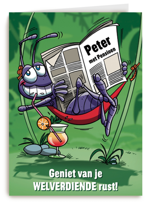 met pensioen geniet van je welverdiende rust