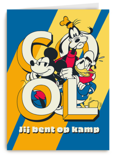 Mickey and Friends cool jij bent op kamp